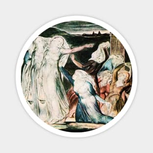 The Wise and Foolish Virgins - William Blake Magnet